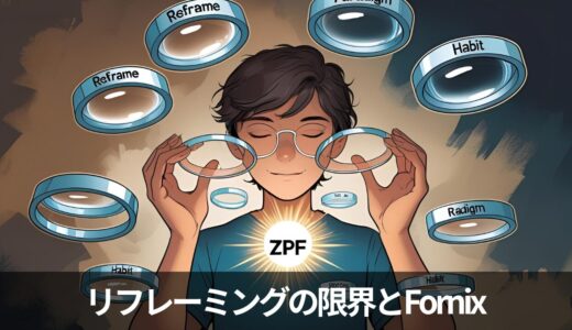 ✨「パラダイムシフトだけでは変われなかった僕へ」 ―― リフレーミングとFornixの決定的な違い【ZPF視点】