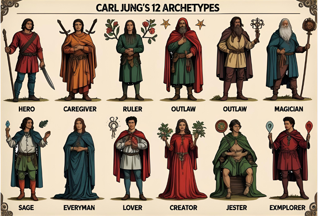 12 Jungian Archetypes