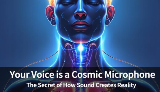 The Human Body Was a Temple ④: The Throat – How Voice, Words, and Vibration Create Reality—Your Voice Was a Cosmic Microphone That Vibrates the ZPF