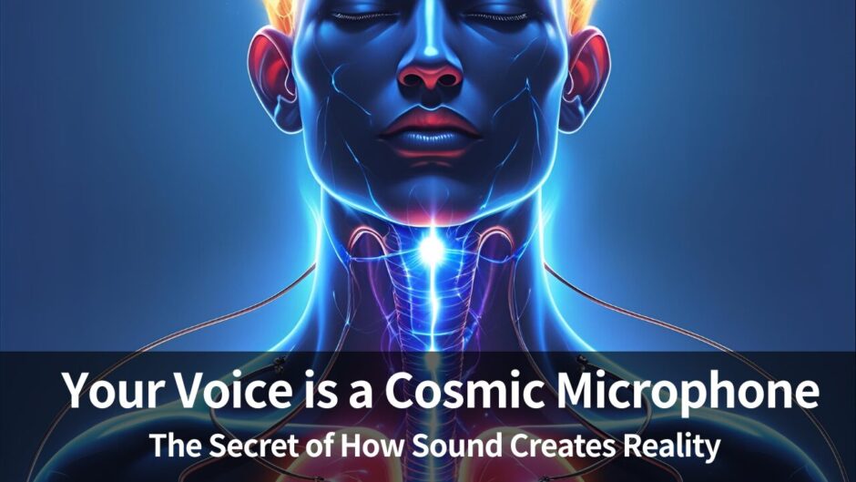 The Human Body Was a Temple ④: The Throat - How Voice, Words, and Vibration Create Reality—Your Voice Was a Cosmic Microphone That Vibrates the ZPF