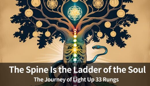 The Human Body Was a Temple ⑥: The Spine – The “33-Rung Ladder” and the Journey of Light—What Is the Wisdom Hidden in Your Spine?