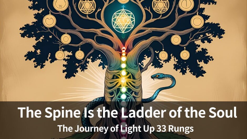 The Human Body Was a Temple ⑥: The Spine - The "33-Rung Ladder" and the Journey of Light—What Is the Wisdom Hidden in Your Spine?