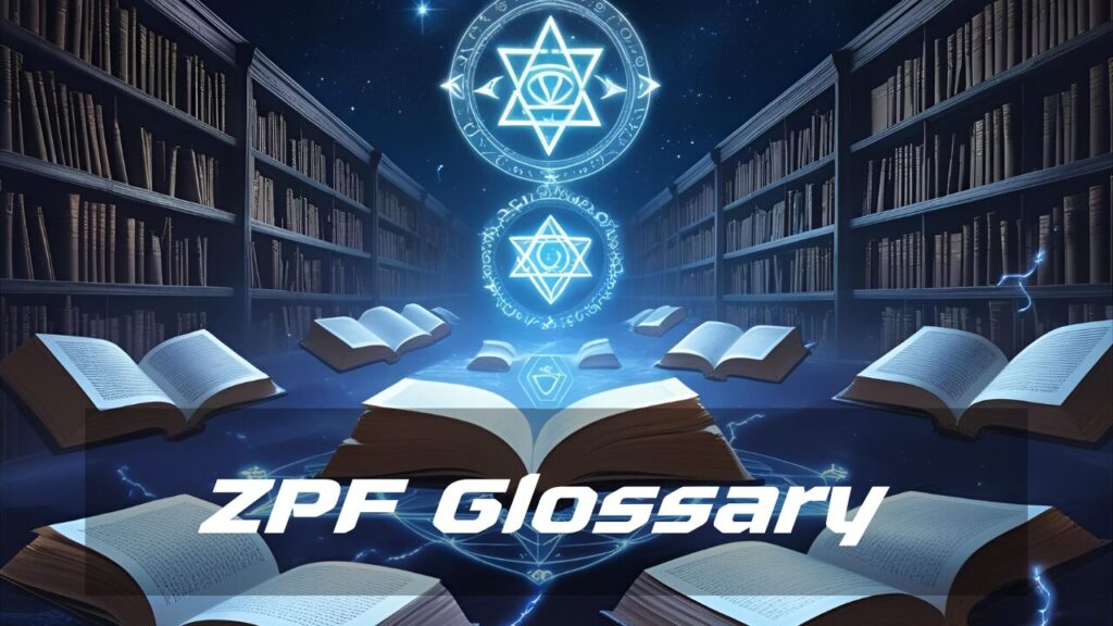 ZPF Glossary - ZPF用語集