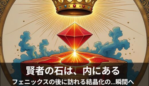 ZPFで読み解く「賢者の石」の正体と作り方 ── 観念を燃やし尽くして結晶化する大いなる業の完成【ZPF錬金術視点】