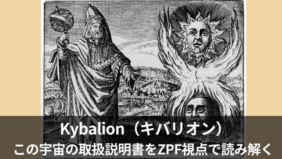 キバリオン入門｜この世の“取扱説明書”をZPF視点で読み解く：ヘルメスの7つの法則【序章】