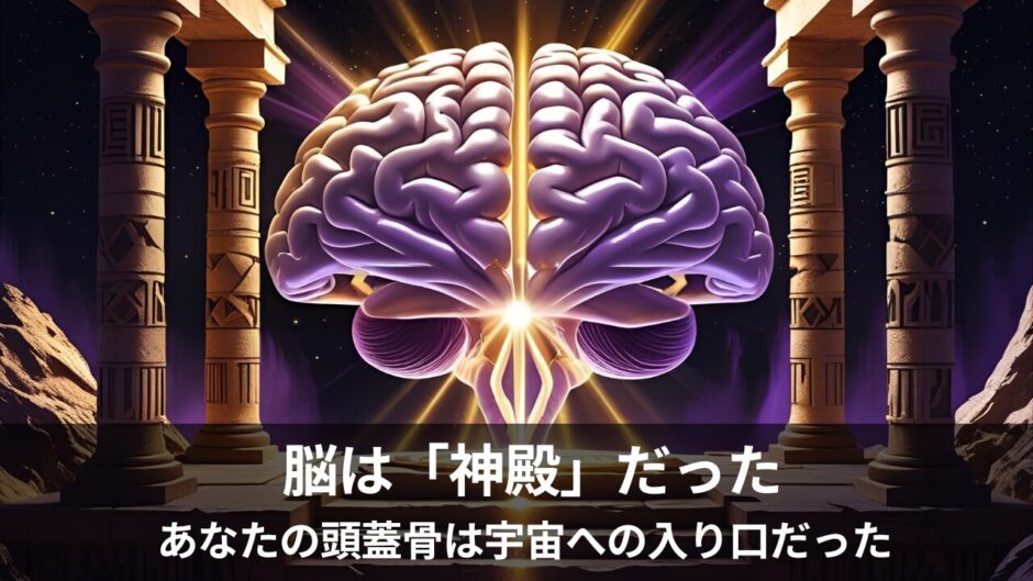人体は神殿だった①：脳編 – フォルニクス・松果体・海馬が教えてくる“ZPF設計図”