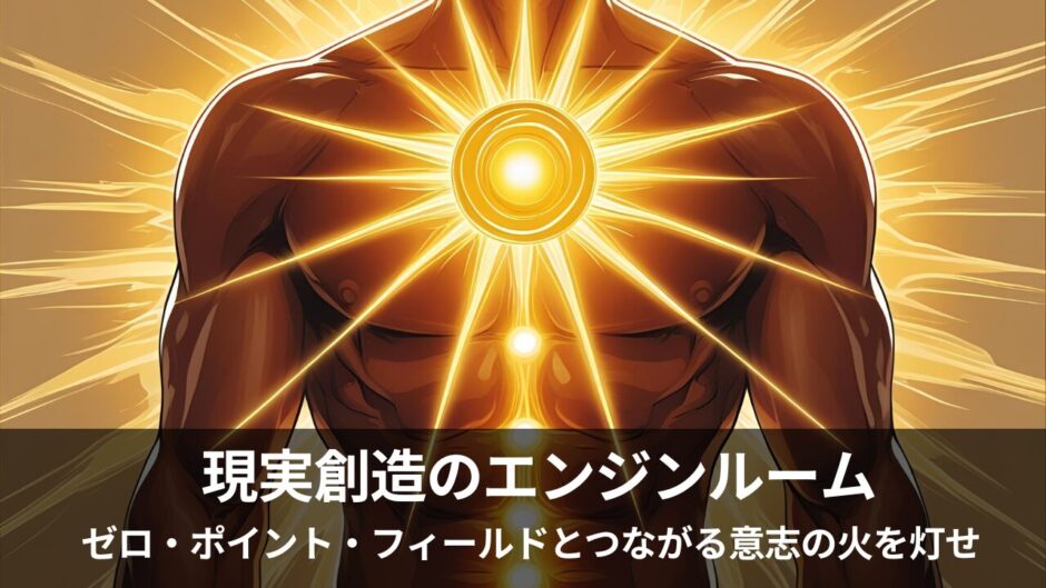 人体は神殿だった③：太陽神経叢編 - “内なる太陽”とZPFが交わる、現実創造のエンジンルーム
