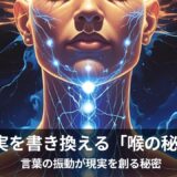 人体は神殿だった④：喉編 - 声・言葉・振動が現実を生むメカニズム - あなたの声は、ZPFを震わせる宇宙マイクだった