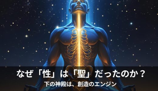 人体は神殿だった⑤：下の神殿編 - “性と聖”の響きが灯す、命と創造のエンジン