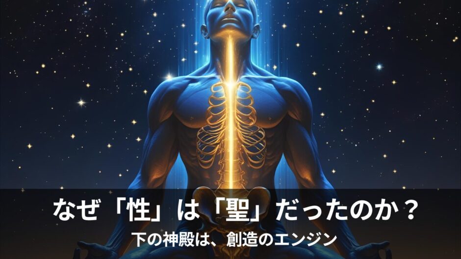 人体は神殿だった⑤：下の神殿編 - “性と聖”の響きが灯す、命と創造のエンジン