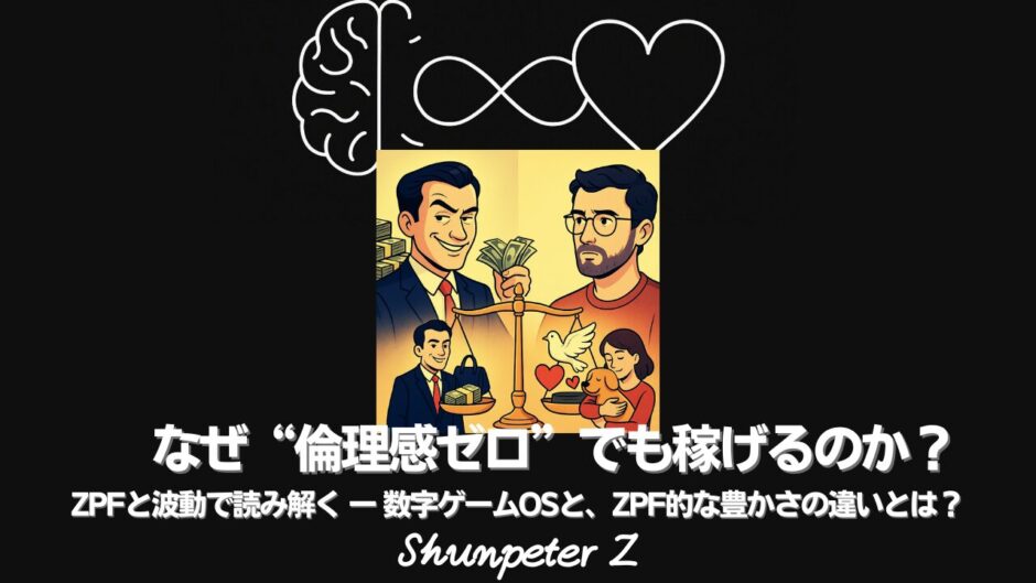 Ep29｜なぜズルい人がお金持ちに見えるのか？ZPF × 波動の視点から読み解く構造と“豊かさ”の本質とは