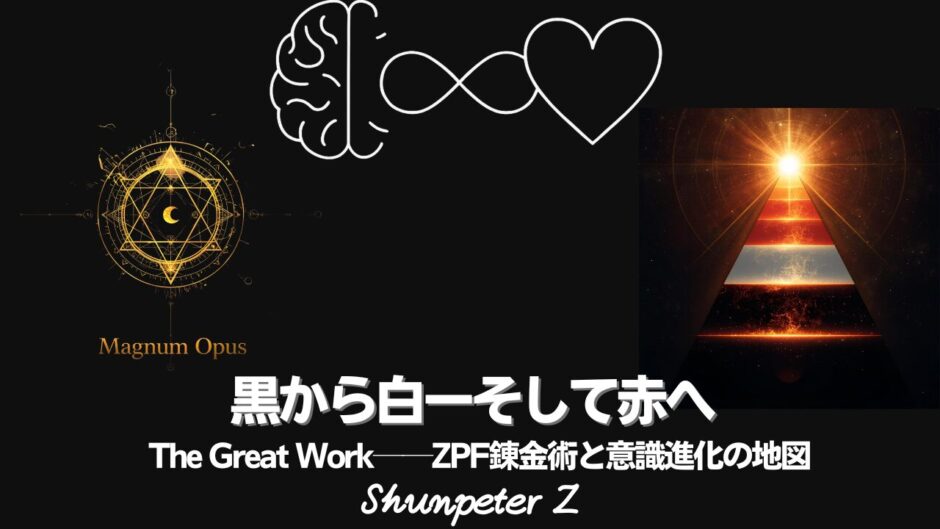 Ep37｜ZPF錬金術 🔥Magnum Opus 02：The Great Work（偉大なる業）― 錬金術を通じて“あなたの意識変容”の全体図を理解する