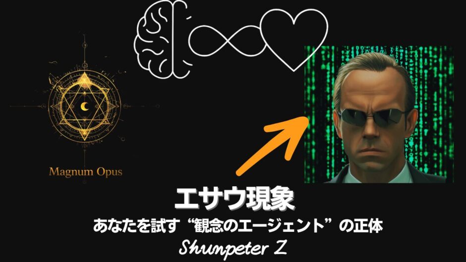 Ep39｜ZPF錬金術 🔥Magnum Opus 04：エサウ現象：ZPFが仕掛ける「最後のテスト」