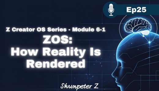 ZPF Echo EP25｜Z Creator OS Series – Module 6-1 — ZOS: How Reality Is Rendered