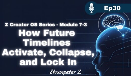 ZPF Echo EP30｜Z Creator OS Series – Module 7-3 —How Future Timelines Activate, Collapse, and Lock In