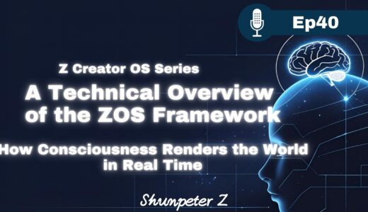 ZPF Echo EP40｜Z Creator OS Series - A Technical Overview of the ZOS Framework - How Consciousness Renders the World in Real Time