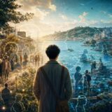 同じ街と海の風景を二つの言語OSから観察する外国語学習者
