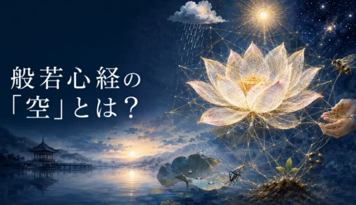 般若心経の「空」とは？無とは違う関係性の世界
